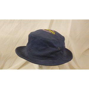 BIG BIKE FOR STROKE Unisex Blue Bucket Hat Cotton Size M/L Cycling